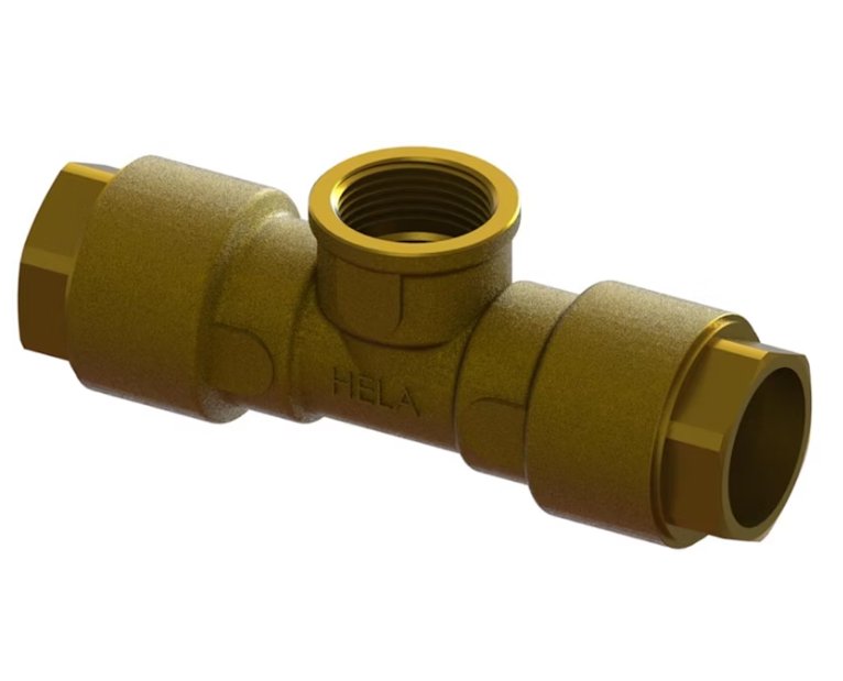 Muoviputken Pistoliitin Hela T-haara EM SK 40x1 1/4x40 - KarelianStore