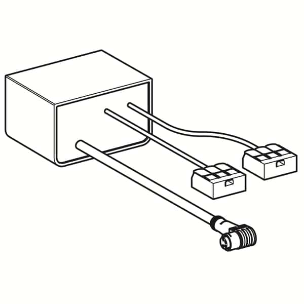 Muuntaja Geberit DuoFresh hajunpoistomoduulille - KarelianStore