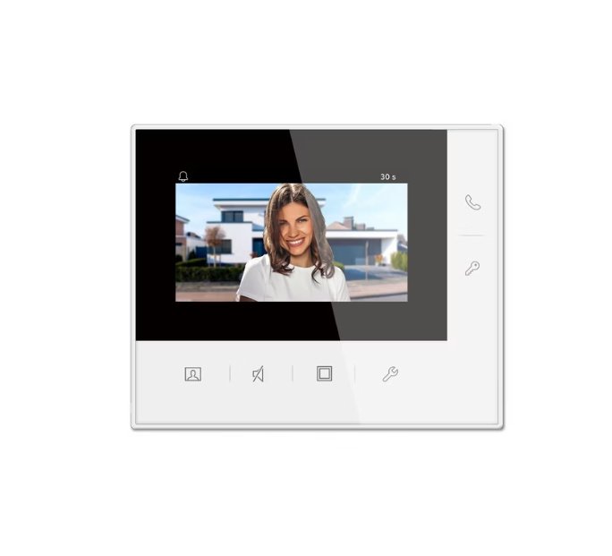 Näyttöpaneeli ABB Welcome Sisäyksikkö 4.3" valkoinen - KarelianStore