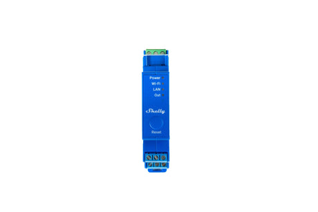 Ohjelmoitava rele SHELLY PRO 1 1-K 16A DIN WIFI - KarelianStore