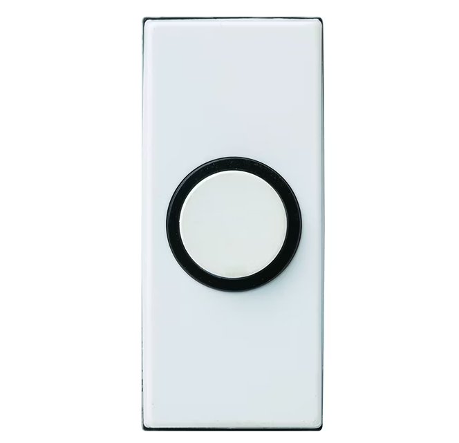 Ovikellopainike Honeywell Home D814 Sesame Valkoinen - KarelianStore