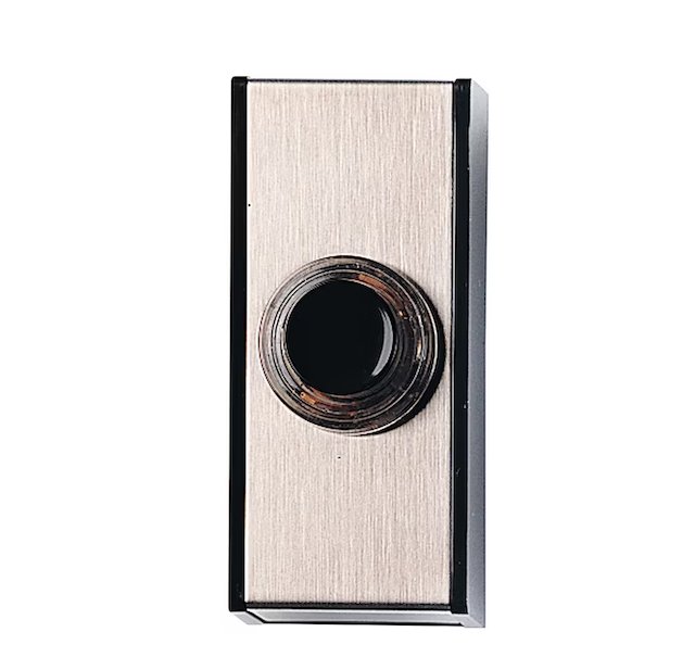 Ovikellopainike Honeywell Home GEM Hopea/musta - KarelianStore