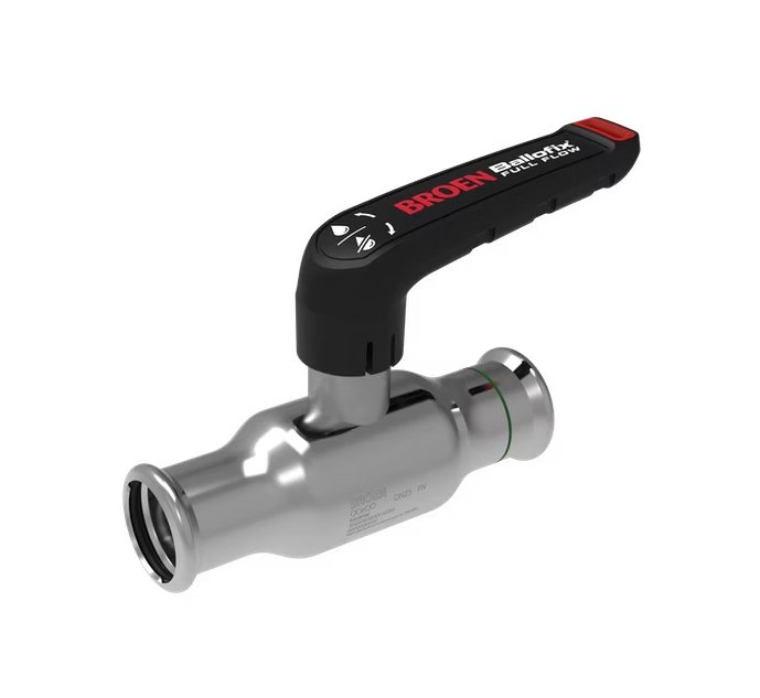 Palloventtiili Broen Full Flow HST 54x54 Puristus Matala - KarelianStore