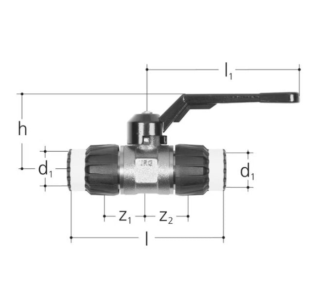 Palloventtiili Sanipex MT GF 32mm PN10 PM - KarelianStore