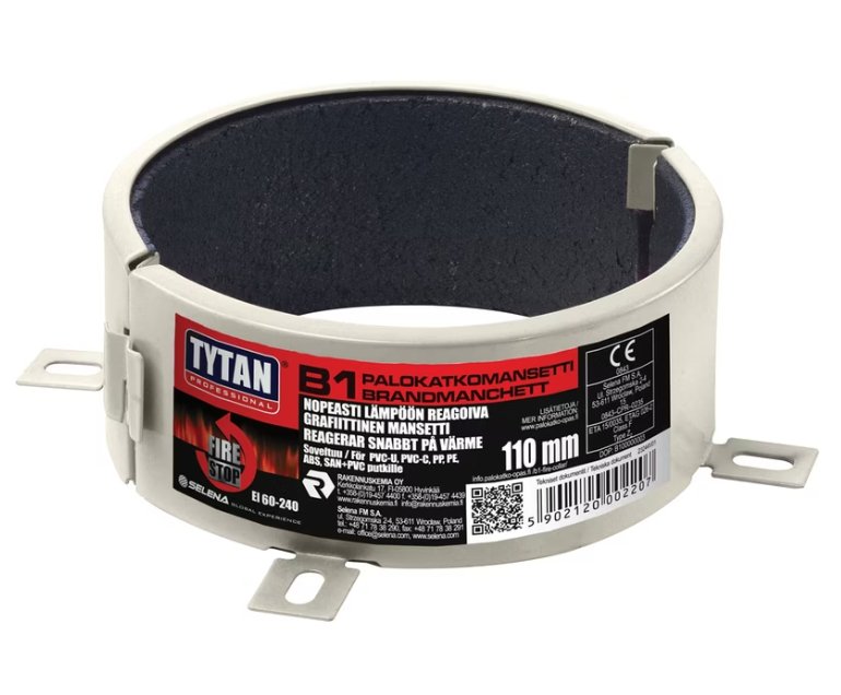 Palokatkomansetti Tytan B1 110mm - KarelianStore