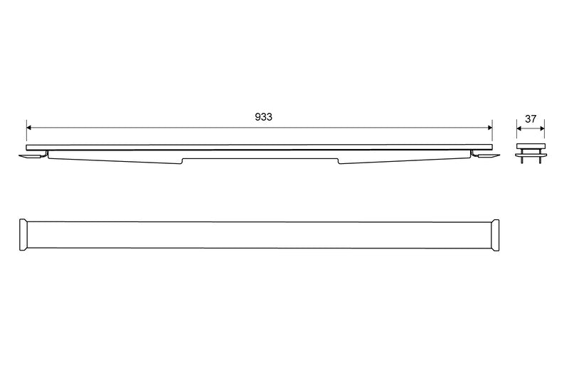 Paneeli Unidrain 1920 Harjattu Perjantai 1000mm - KarelianStore