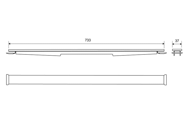Paneeli Unidrain 1920 Harjattu RST 800mm - KarelianStore