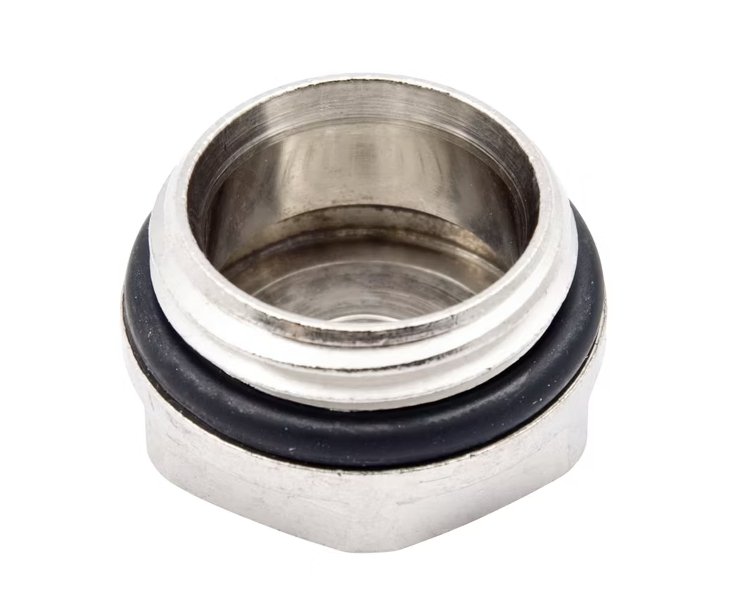 Patteritulppa Onnline 1/2 O-renkain Kromi - KarelianStore