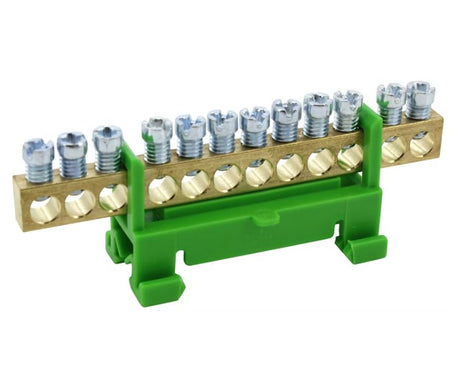 PE-kisko Pollmann PE12 Vihreä 12x16mm2 DIN - KarelianStore