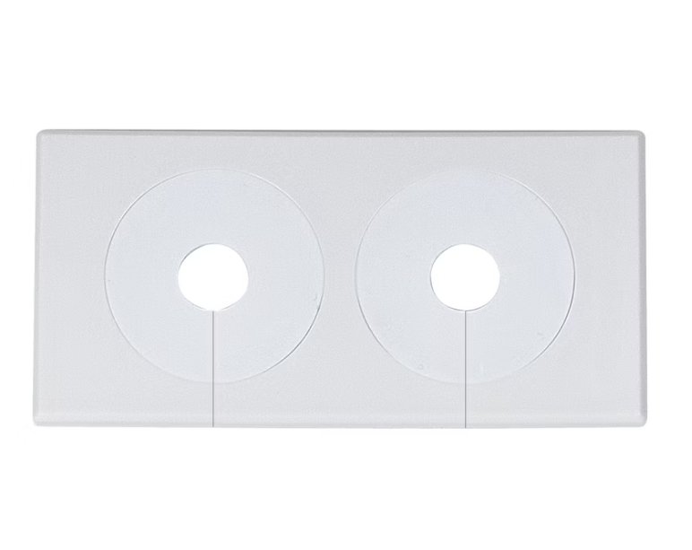 Peitelevy Faluplast 2-osainen 12-16mm 40 Valkoinen 10kpl - KarelianStore