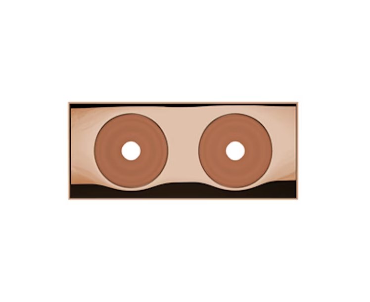 Peitelevy Faluplast 2-osainen 12-16mm 50 Kupari 5 kpl - KarelianStore