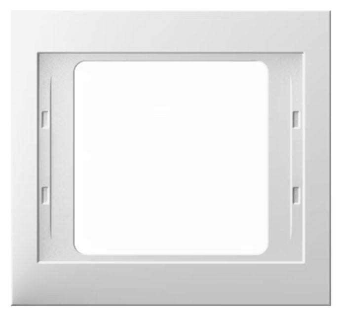 Peitelevy Hager 1-osainen valkoinen - KarelianStore