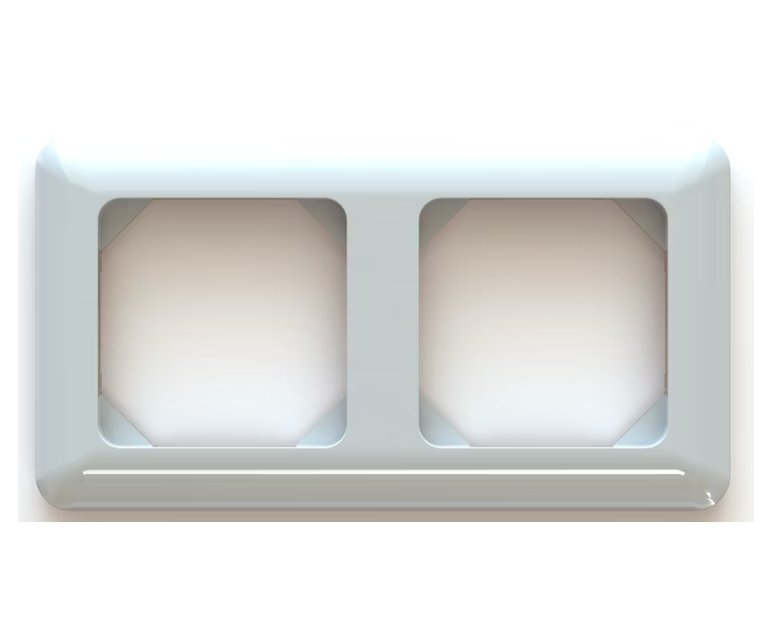 Peitelevy Opal 2-osainen Kytkinyhdistelmä 16a 5 kpl - KarelianStore