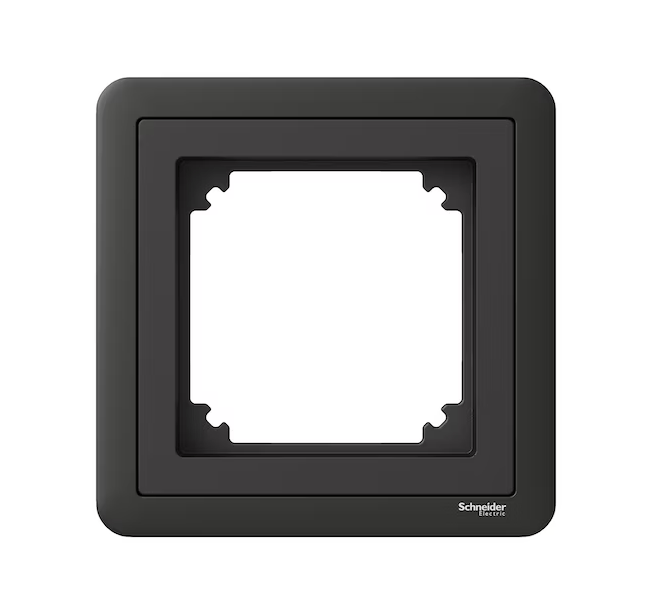 Peitelevy Schneider Electric 1-osainen Kehys Antrasiitti - KarelianStore