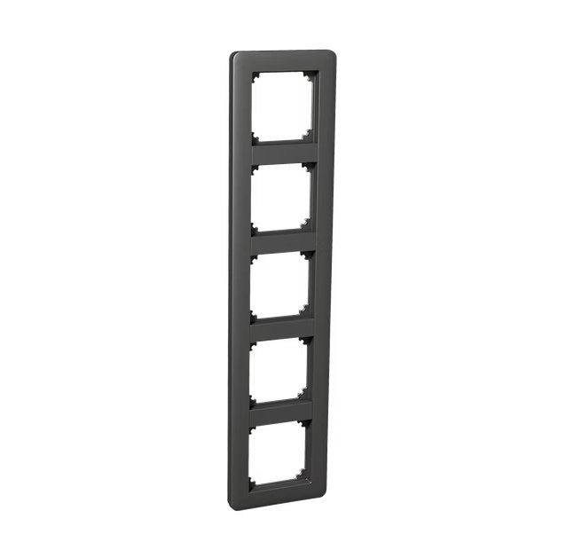 Peitelevy Schneider Electric 5-osainen Kehys Primo Antrasiitti - KarelianStore