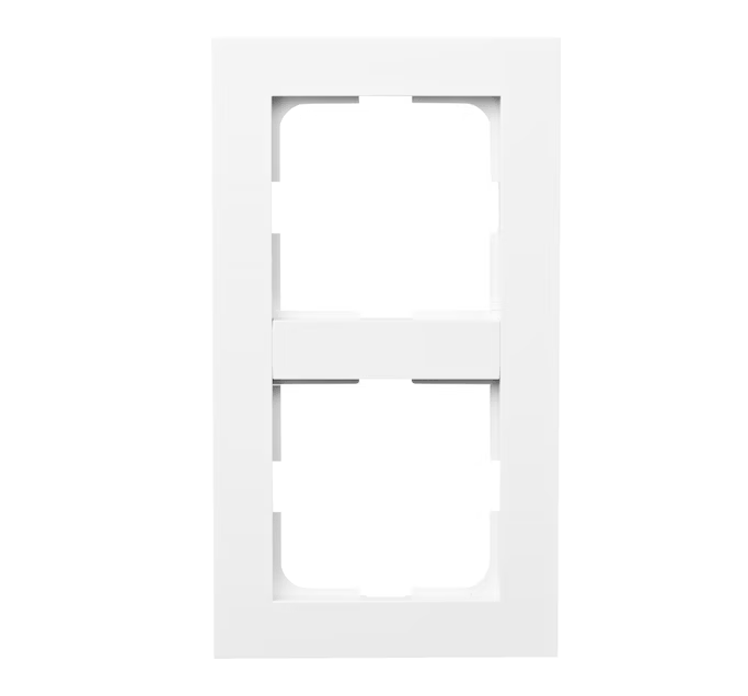 Peitelevy Schneider Electric Elko Plus 2-kehys Valkoinen - KarelianStore