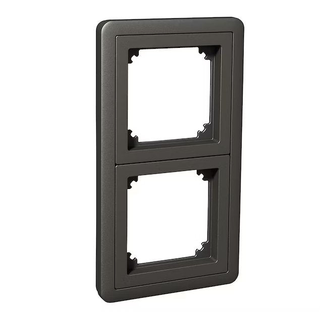 Peitelevy Schneider Electric Exxact 2-osainen Kehys Combi Antrasiitti - KarelianStore