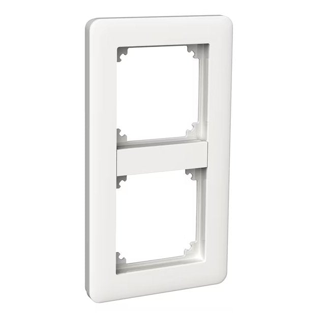 Peitelevy Schneider Electric Exxact 2-osainen Kehys Primo Valkoinen - KarelianStore