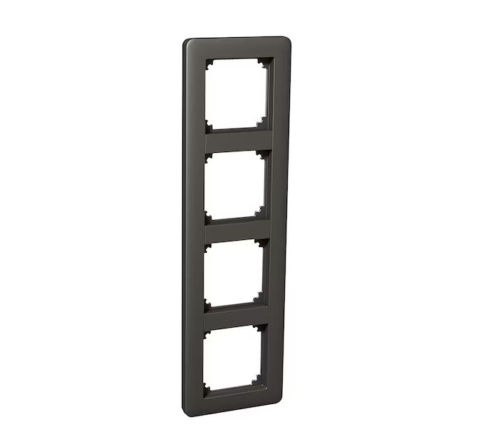 Peitelevy Schneider Electric Exxact 4-osainen Primo Antrasiitti - KarelianStore