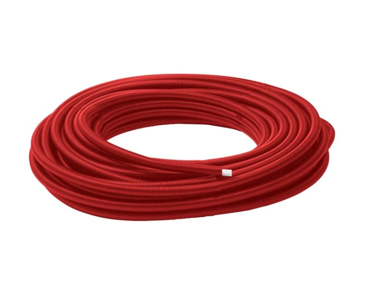 Pex-One-Putki Wavin 15x2.5 28 Suojaputki Punainen 50m - KarelianStore