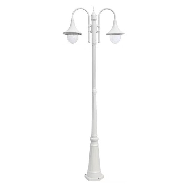 Pihapiirivalaisin Airam Trumpet Pole IP44 E27 Valkoinen - KarelianStore