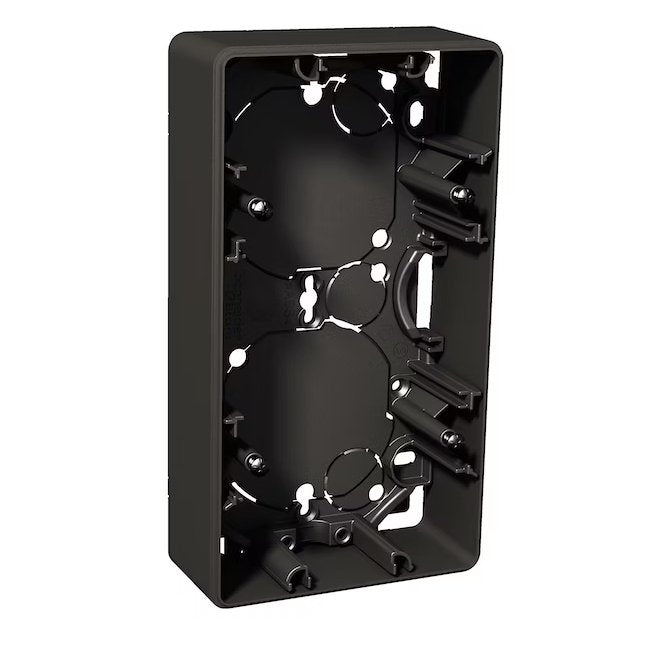 Pintakehys Schneider Electric 2-pintakojerasia 35mm Antrasiitti - KarelianStore