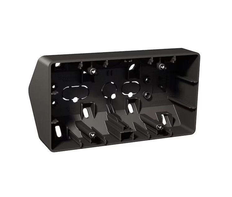 Pintakehys Schneider Electric Exxact 2-kulmapintakojerasia Antrasiitti - KarelianStore