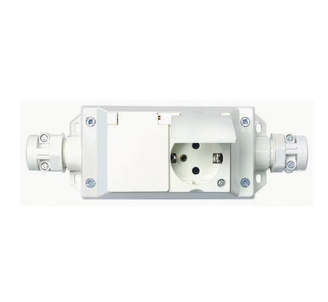 Pistorasia Schneider Electric 2-osainen IP44 3-V KA 23 - KarelianStore