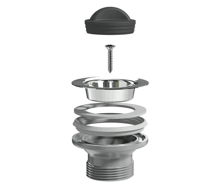 Pohjaventtiili Prevex 1 1/2 Muovi - KarelianStore