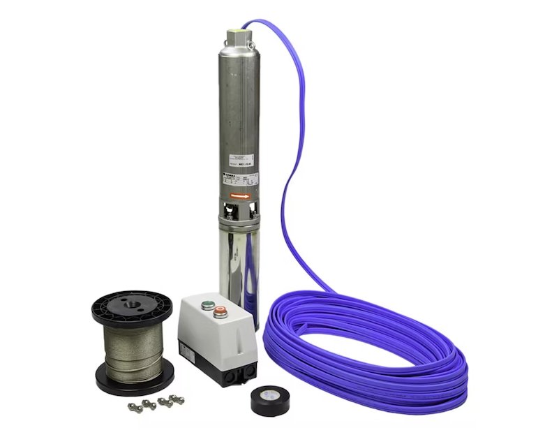 Porakaivopaketti Xylem 2GS07T 4 Tuumaa 3x400 V 60m Kaapeli - KarelianStore