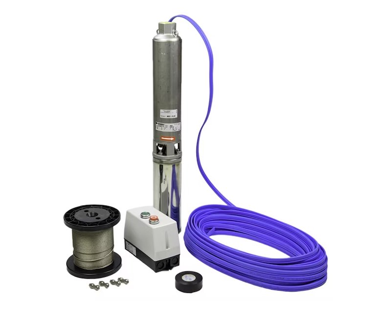 Porakaivopaketti Xylem 2GS11T 4 Tuumaa 3x400 V 80m Kaapeli - KarelianStore