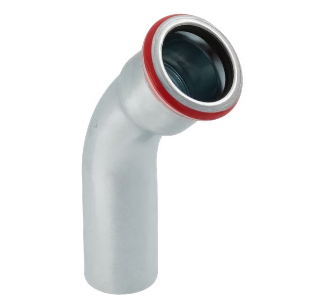 Puristuskäyrä Geberit Mapress 45 S/U Zn 18 - KarelianStore