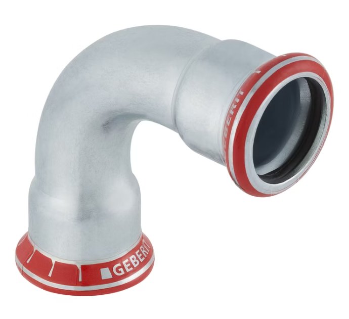 Puristuskäyrä Geberit Mapress 90 S/S Zn 88.9 - KarelianStore