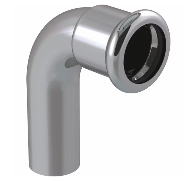 Puristuskäyrä Geberit Mapress 90 S/U Cu Kromi 15 - KarelianStore