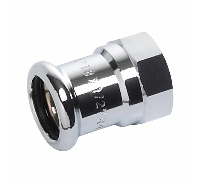 Puristusliitin Sanha SK Cu Kromi 12x3/8 - KarelianStore