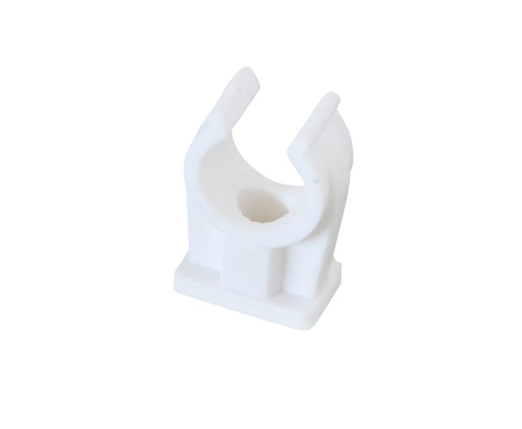 Putkenpidike Onnline 1-osainen Muovi Valkoinen 15mm 10kpl - KarelianStore