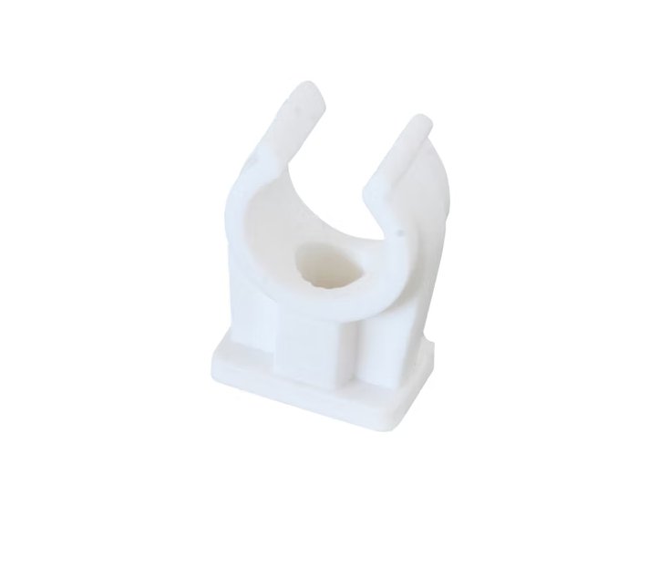 Putkenpidike Onnline 1-osainen Muovi Valkoinen 16mm 10kpl - KarelianStore