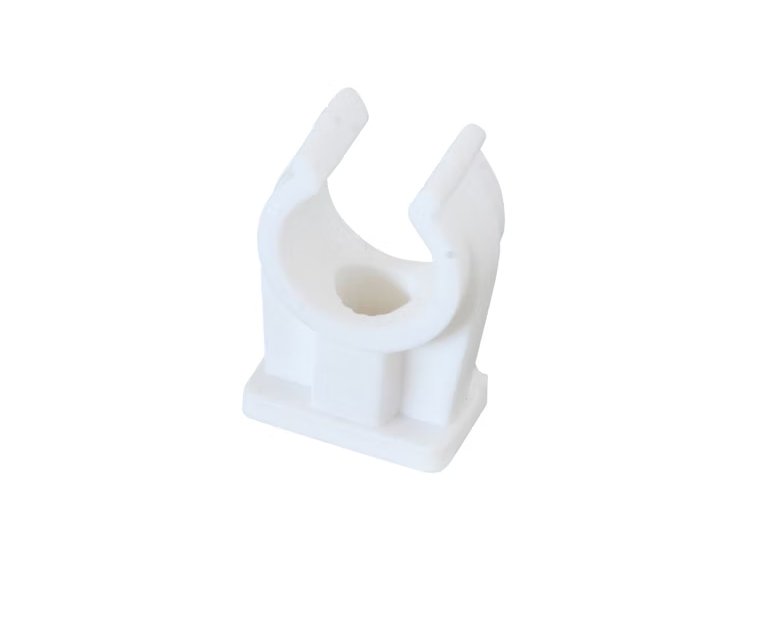 Putkenpidike Onnline 1-osainen Muovi Valkoinen 28mm 10kpl - KarelianStore