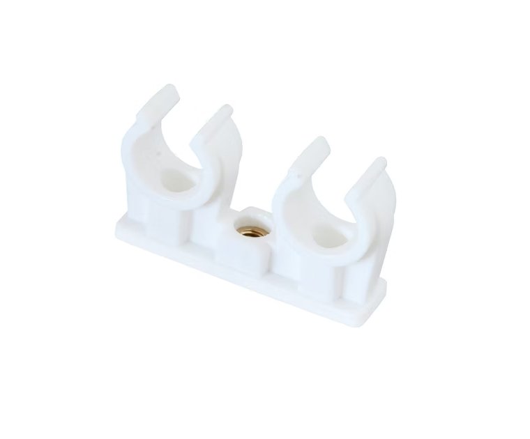 Putkenpidike Onnline 2-osainen Muovi Valkoinen 20mm 10kpl - KarelianStore