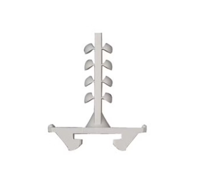 Putkikiinnike Castor ESD30 Harmaa 100kpl - KarelianStore