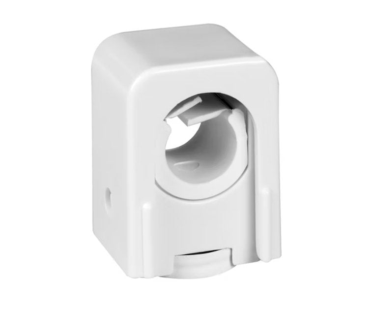 Putkipidike Faluplast 1-osainen 10/12/15/16 mm Mini Valkoinen 10 kpl - KarelianStore