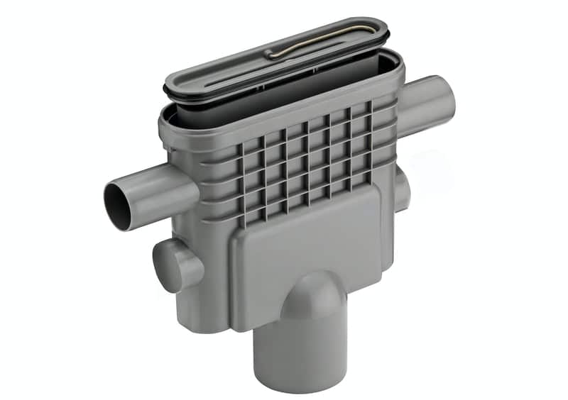 Pystykaivo Linja Unidrain 1424 75mm 2x40mm Sivuliitäntä - KarelianStore