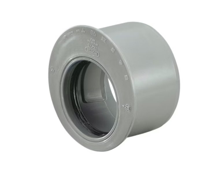 Pystyputken Supistus Wavin HT 75x50 Lyhyt Malli PP - KarelianStore