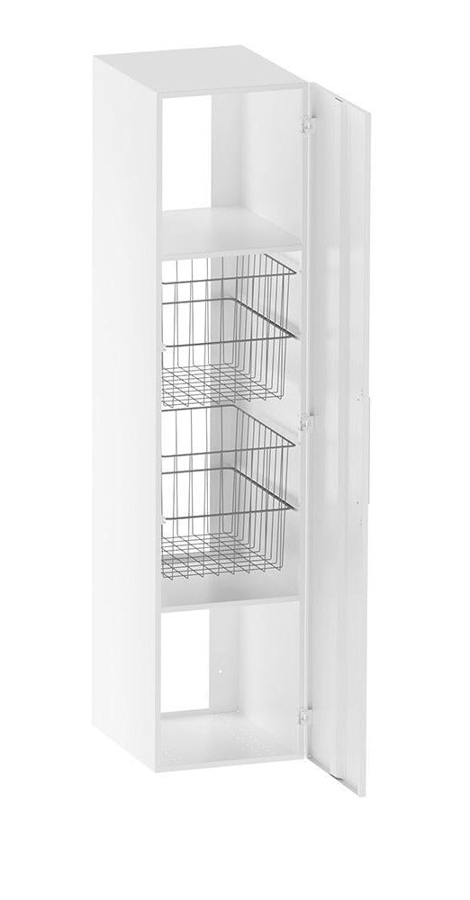 Pyykkikaappi Polaria Solo 400x400 Valkoinen - KarelianStore