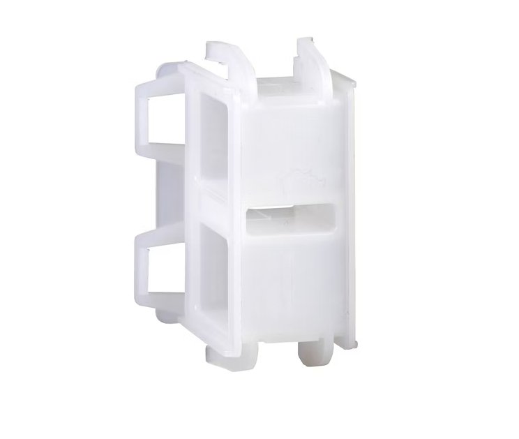 Rasialiitoskappale Schneider Electric JL85 Valkoinen - KarelianStore