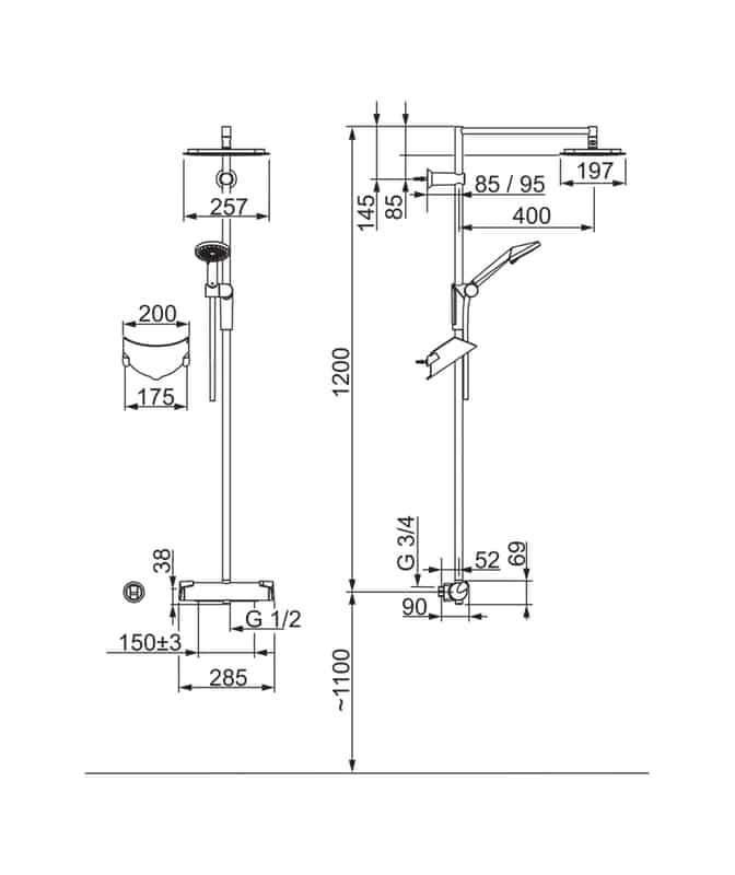 Sadesuihkuhana Oras 7192 Optima - KarelianStore