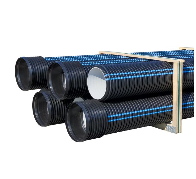 Sadevesiputki Pipelife SN8 Raineo PP 160x150 6m Muhvi ja Tiiviste - KarelianStore