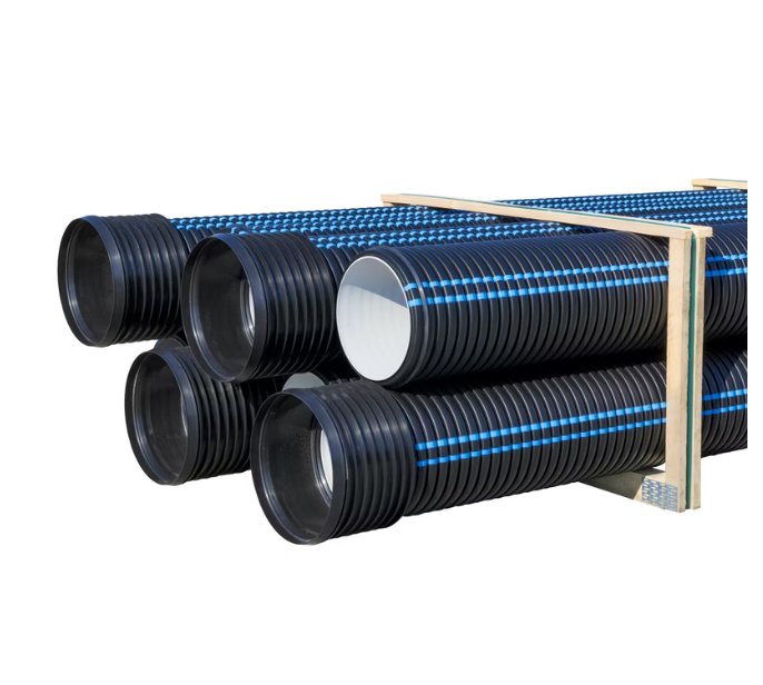 Sadevesiputki Pipelife SN8 Raineo PP 400x353 Muhvi ja Tiiviste 6m - KarelianStore