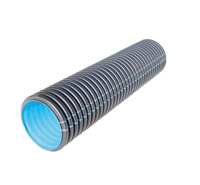 Sadevesiputki Pipelife SN8 Tuplavahva 200x170 Muhviton 8m - KarelianStore