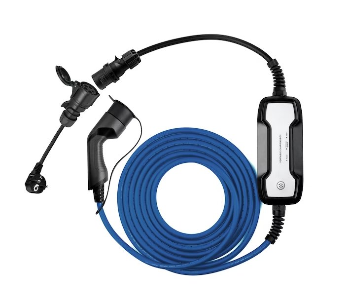 Sähköauton latauslaite Opal Schuko-Type2 10/16A 3,6kW - KarelianStore